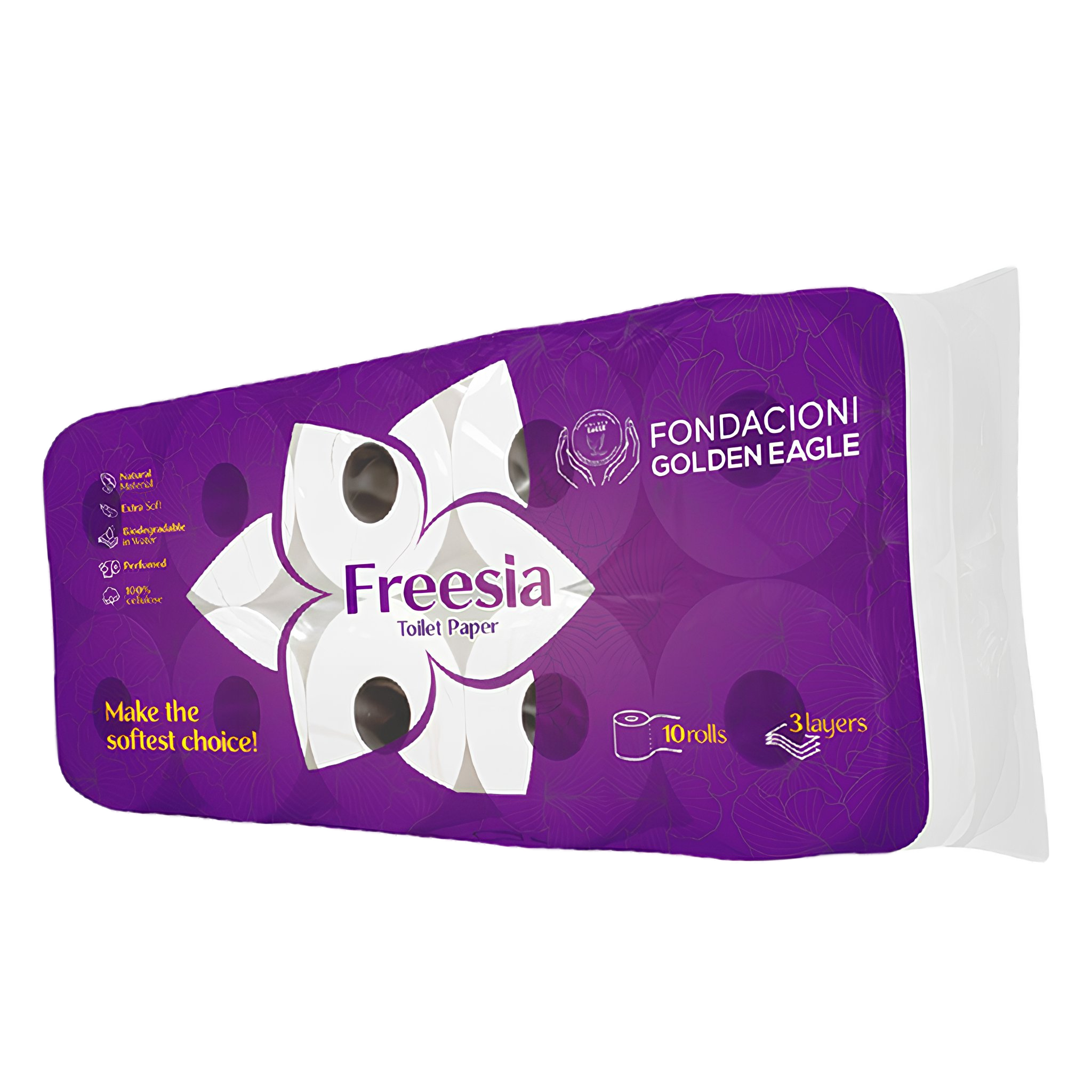 Freesia Toilet Paper 10 Rolls